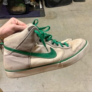 Nike Dunk High AC Canvas QS Grey Green Men’s Size 14